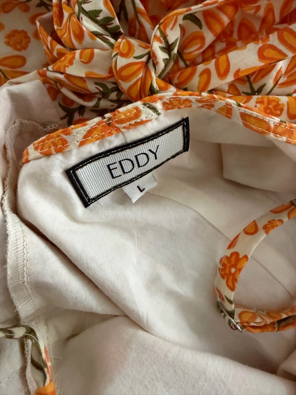 Eddy Floral Tie-Back Mini Dress - Picture 7 of 7